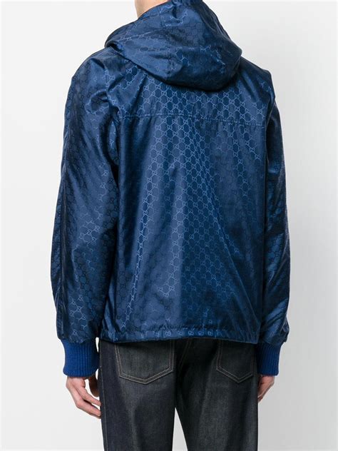 mens gucci monogram jacket